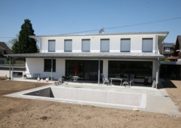 Neubau eines EFH mit Swimmingpool